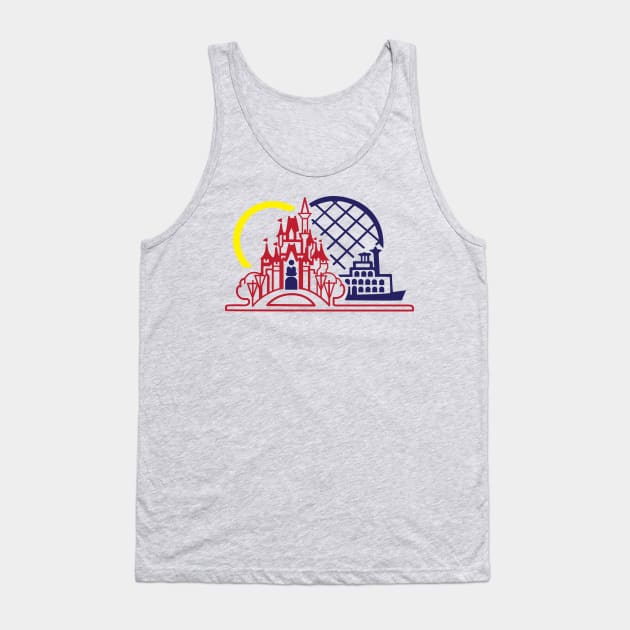 Vacation Kingdom Tank Top by Lunamis